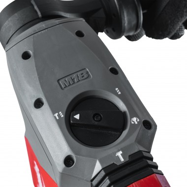 Перфоратор аккумуляторный бесщёточный SDS PLUS удар 5,0 Дж M18 ONEFHPX-0X FUEL FIXTEC™