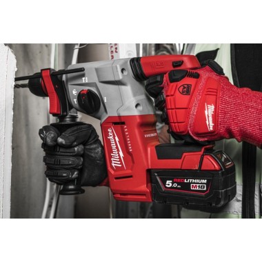 Перфоратор аккумуляторный бесщёточный SDS PLUS удар 2.3 Дж FIXTEC M18 BLHX-502X MILWAUKEE