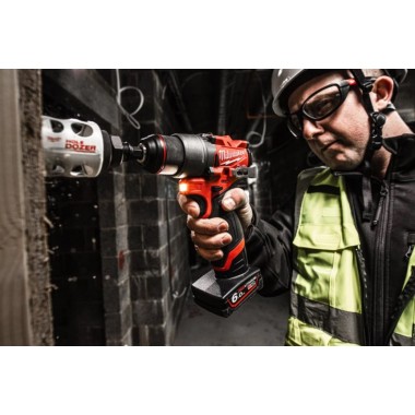 Дриль-шурупокрут акумуляторний MILWAUKEE, M12 FDD2-402X (+ заряд.пристрій, 2 акум., HD кейс)