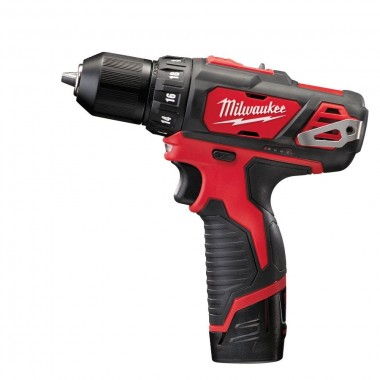 Аккумуляторная дрель-шуруповерт MILWAUKEE M12 BDD-202C крутящий момент 30 Нм 4933441915