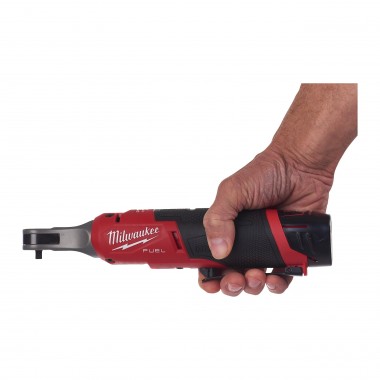 Трещётка аккумуляторная бесщёточная 1/4 (47 Нм) MILWAUKEE M12 FUEL FHIR14-0 (каркас)