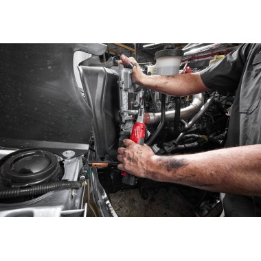 Трещётка аккумуляторная бесщёточная 3/8 (47 Нм) MILWAUKEE M12 FUEL FHIR38-0 (каркас)