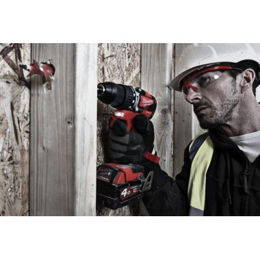 Аккумуляторная ударная дрель-шуруповерт, крут. мом. 60 Нм, MILWAUKEE M18 CBLPD-422C 4933472116