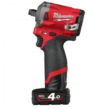 Аккумуляторный гайковерт MILWAUKEE M12 FIWF12-0 FUEL крут. мом 339 Нм, 4933464615