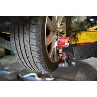 Аккумуляторный гайковерт MILWAUKEE M12 FIWF12-0 FUEL крут. мом 339 Нм, 4933464615