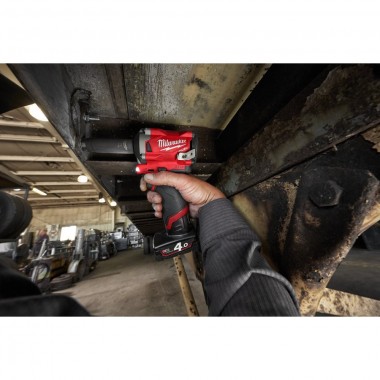 Аккумуляторный гайковерт MILWAUKEE M12 FIWF12-0 FUEL крут. мом 339 Нм, 4933464615