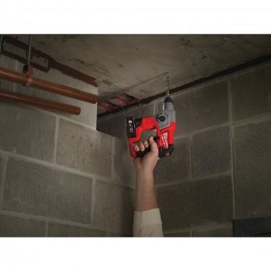 Аккумуляторный перфоратор 1.1 Дж MILWAUKEE SDS-Plus M12 Бесщёточный двигатель CH-0 4933441947