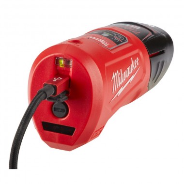 Компактний зарядний пристрій та джерело живлення MILWAUKEE M12 Travel Charger M12TC 4932459450
