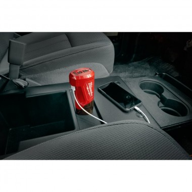 Компактний зарядний пристрій та джерело живлення MILWAUKEE M12 Travel Charger M12TC 4932459450