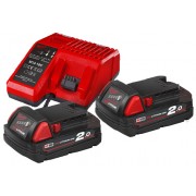 Акумулятор Li-Ion M18 NRG-202 (В2 2шт; з/у M12-18C) 4933459213