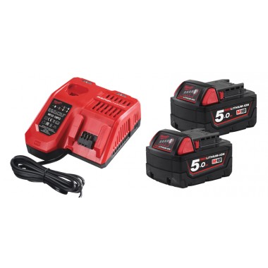 Комплект аккумулятор и зарядное устройство MILWAUKEE M18 NRG-502 4933459217