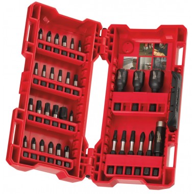 Набор бит для шуруповерта SHOCKWAVE 33 шт дисплей MILWAUKEE 4932430905