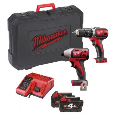 Набор аккумуляторных инструментов M18 BPP2C-402C MILWAUKEE
