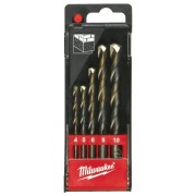 Набор сверл из 5 шт. по бетону MARS с цилиндрическим хвостовиком DIN 8039 MILWAUKEE 4932352333