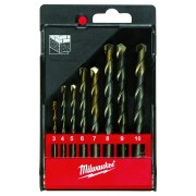 Набор сверл из 8 шт. по бетону MARS с цилиндрическим хвостовиком DIN 8039 MILWAUKEE 4932352334