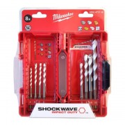 Набор сверл универсальных Milwaukee ShW HEX 8шт (4932471112)