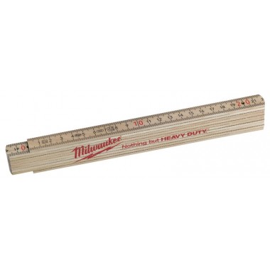 Складной метр деревянный тонкий MILWAUKEE 4932459303