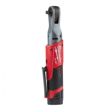 Трещётка аккумуляторная бесщёточная комппактная 3/8 (75 Нм) MILWAUKEE M12 FIR38-0 FUEL  (каркас)