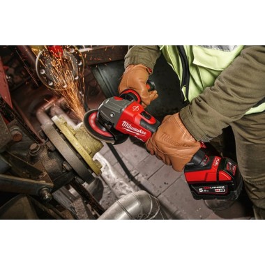 Углошлифовальная машина MILWAUKEE 125 мм M18 FSAGV125XB-0X FUEL 4933478436