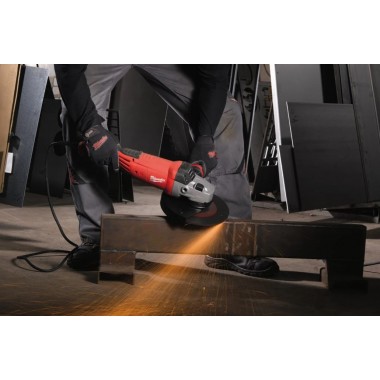Углошлифовальная машина MILWAUKEE 180 мм AGV 22-180 E рукоятка AVS