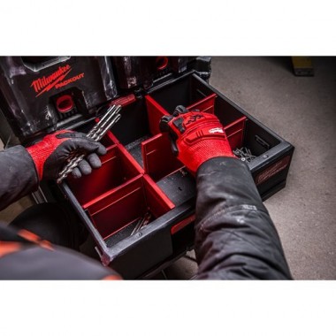 Ящик з 2-ма висувними відсіками MILWAUKEE PACKOUT DRAWER BOX 4932472129