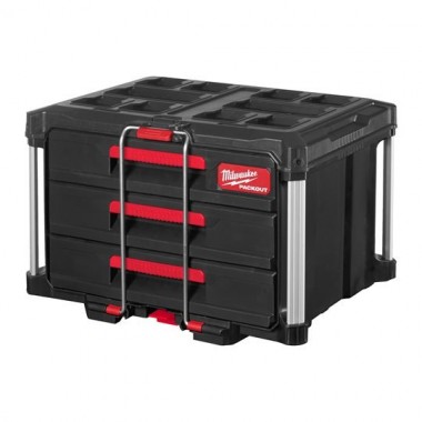 Ящик с 3-мя выдвижными отсеками MILWAUKEE PACKOUT DRAWER BOX 4932472130