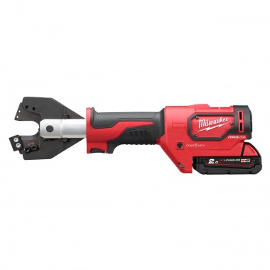 Кабелеріз гідравлічний акумуляторний MILWAUKEE, M18 ONEHCC-201C ACSR (+ заряд.пристрій, 1 акум., кліщі, HD кейс)