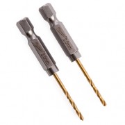 Сверло по металлу Milwaukee RedHEX HSS-G TiN 4мм (2 шт)