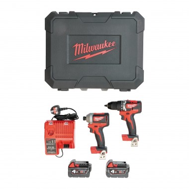 Набор аккумуляторных инструментов M18 CBLPP2A-402C MILWAUKEE