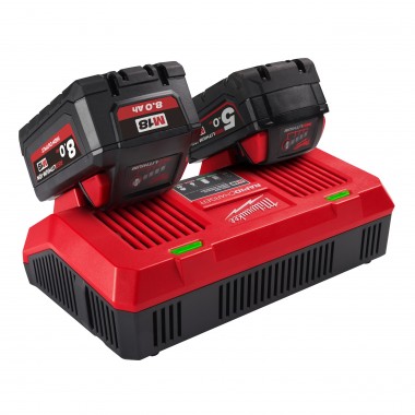 Швидкий зарядний пристрій MILWAUKEE M18 DFC на два порти 4932472073