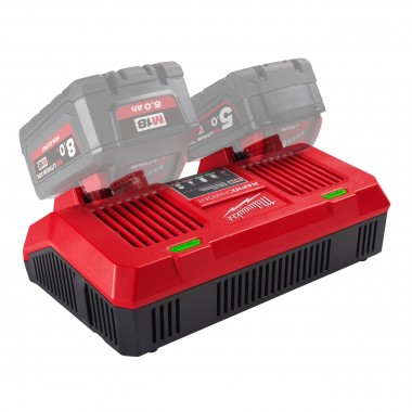 Швидкий зарядний пристрій MILWAUKEE M18 DFC на два порти 4932472073
