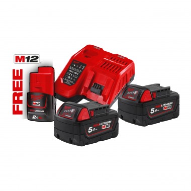 Комплект аккумулятор и зарядное устройство MILWAUKEE M18 NRG-502 4933459217