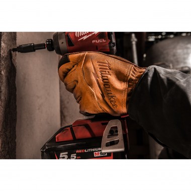 Перчатки рабочие кожаные MILWAUKEE XL/10