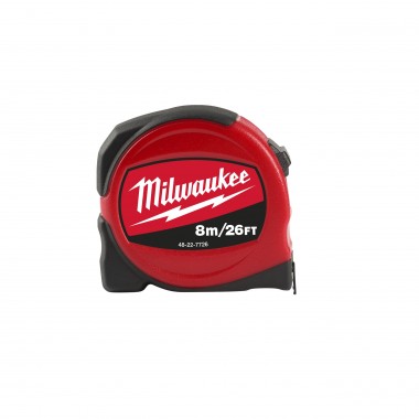 Рулетка MILWAUKEE SLIMLINE S8-26/25 8 м/16 48227726