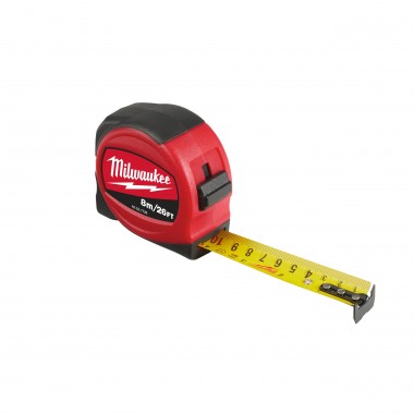 Рулетка MILWAUKEE SLIMLINE S8-26/25 8 м/16 48227726
