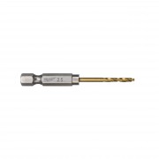 Сверло по металлу Milwaukee RedHEX HSS-G TiN. 2.5мм (10 шт)