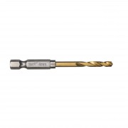 Сверло по металлу Milwaukee RedHEX HSS-G TiN. 4мм (10 шт)