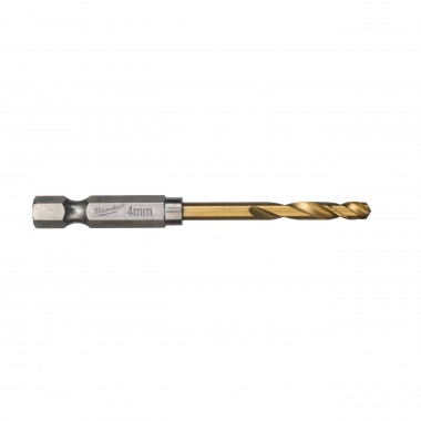 Свердло по металу Milwaukee RedHEX HSS-G TiN. 4мм (10 шт)