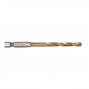 Сверло по металлу Milwaukee RedHEX HSS-G TiN. 5мм (10 шт)