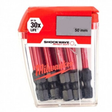Насадка Milwaukee SHOCKWAVE TX20 50мм (10 шт)