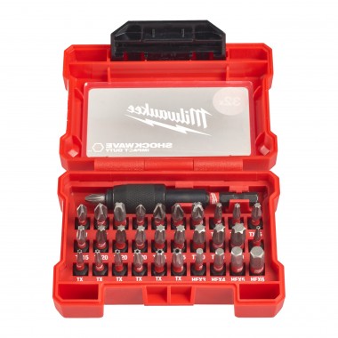 Набор бит Shockwave Impact Duty bit 32 предмета MILWAUKEE 4932464240