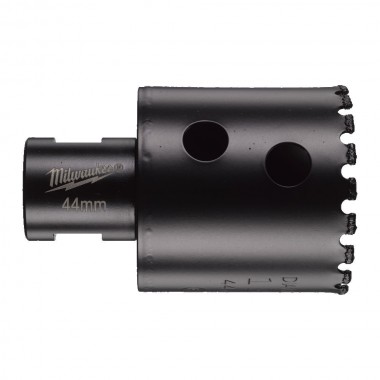Коронка алмазная Diamond Max MILWAUKEE, Ø44мм M14 (сухое сверление)