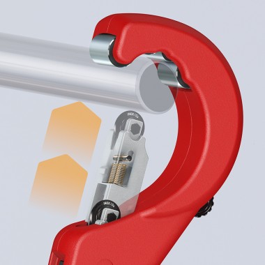 Труборез диаметром от 6 до 76 мм (1/4" - 3")  KNIPEX TubiX® XL