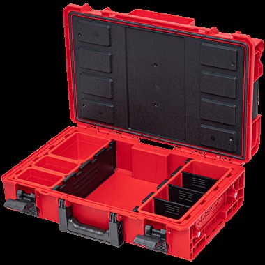 Ящик для инструментов QBRICK SYSTEM ONE 200 2.0 PROFI RED ULTRA HD Размер : 585 x 385 x 190