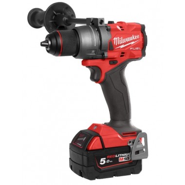 Дрель-шуруповёрт аккумуляторная бесщёточная MILWAUKEE M18 FDD3-402C (158Нм) (ЗУ+2акк.Х4Ач+кейс)