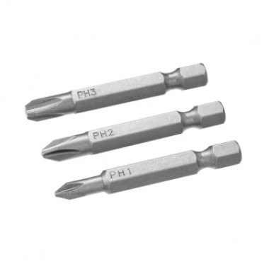 Бита отвертка Irwin Phillips 50 мм PH1/PH2/PH3. 3 предмета