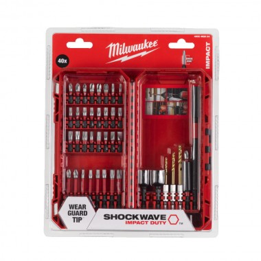 Набор бит для шуруповерта Milwaukee SHOCKWAVE ( 40 предмета)
