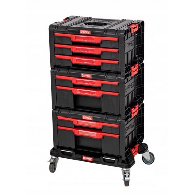 Набор ящиков QBRICK SYSTEM PRO SET 1 мобильный шкаф (Drawer Workshop) 525 x 345 x 885