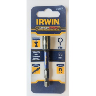 Держатель шурупов IMPACT PRO 7 х 65мм, IRWIN