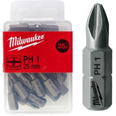 Насадка Milwaukee PH2 25мм (25 шт)